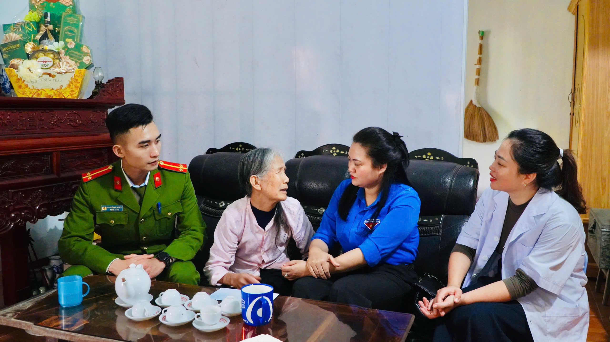 Công an xã Tứ Kỳ phối hợp tổ chức các hoạt động hưởng ứng Tháng Thanh niên năm 2026